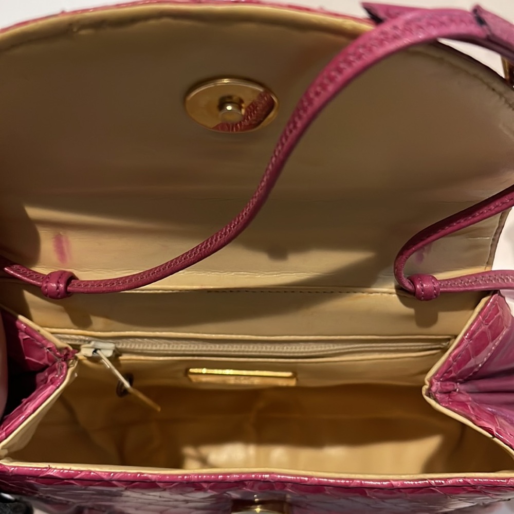 Morris Moskowitz Snakeskin and Leather Purse - Picture 3 of 3